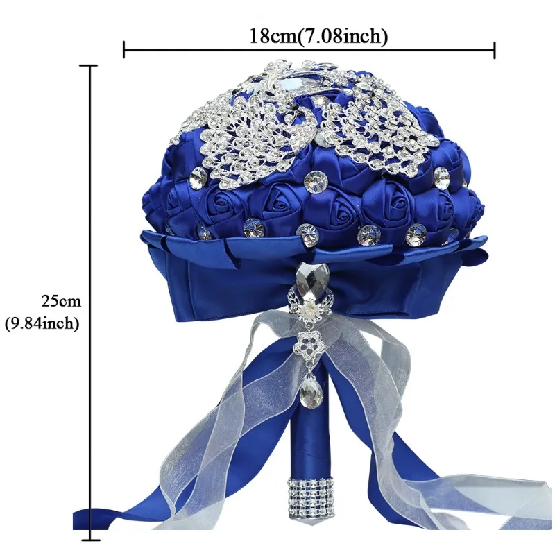 

Spot, Wedding Supplies Popular in Europe and America, Bride Bouquet Rhinestone Jewelry, Bouquet Wholesale W290