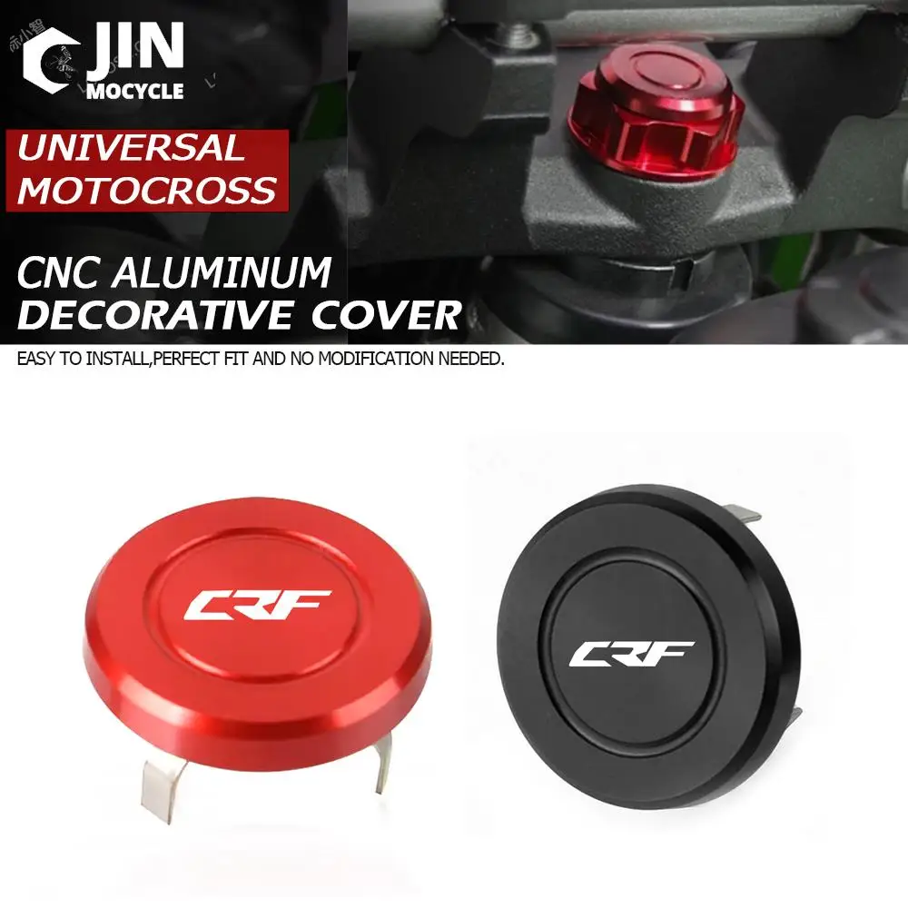 

Moto Accessories Steering Stem Nut Cap For Honda CRF150F CRF150R CRF230F CRF250 CRF250L CRF250M CRF250R CRF250X CRF450RX CRF450X