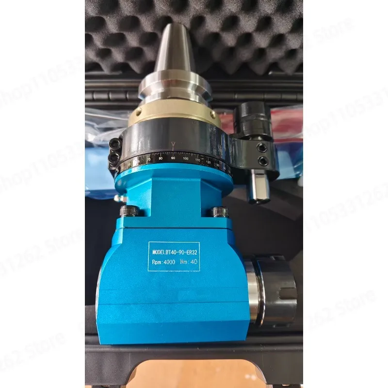 

BT40/50 90 Degree Angle Head Side Milling Tool Holder ER25 ER20 ER32 Right Angle Milling Head Single Head