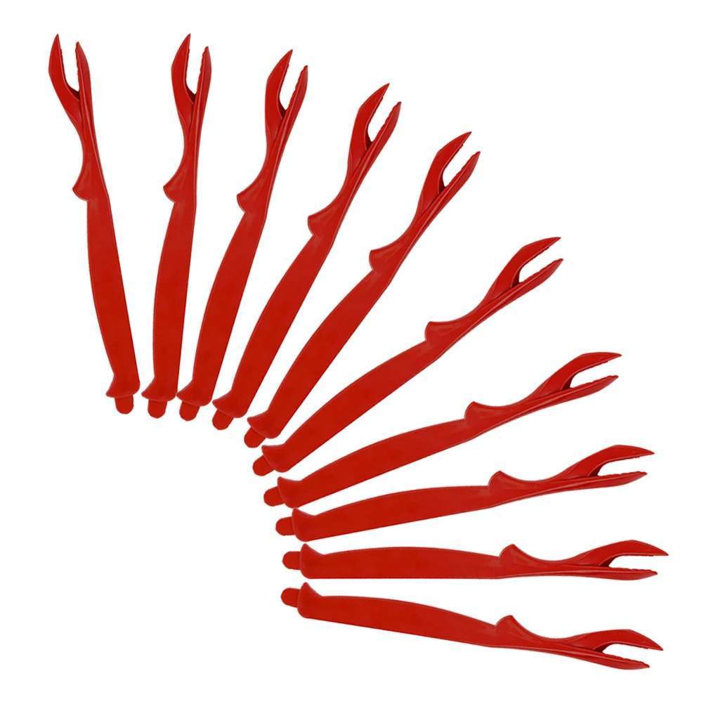 

10Pcs Crab Fork Multipurpose Plastic Seafood Tools Kitchen Crab Eating Supplies Forks Kitchen Tools Plastic Seafood Tools,