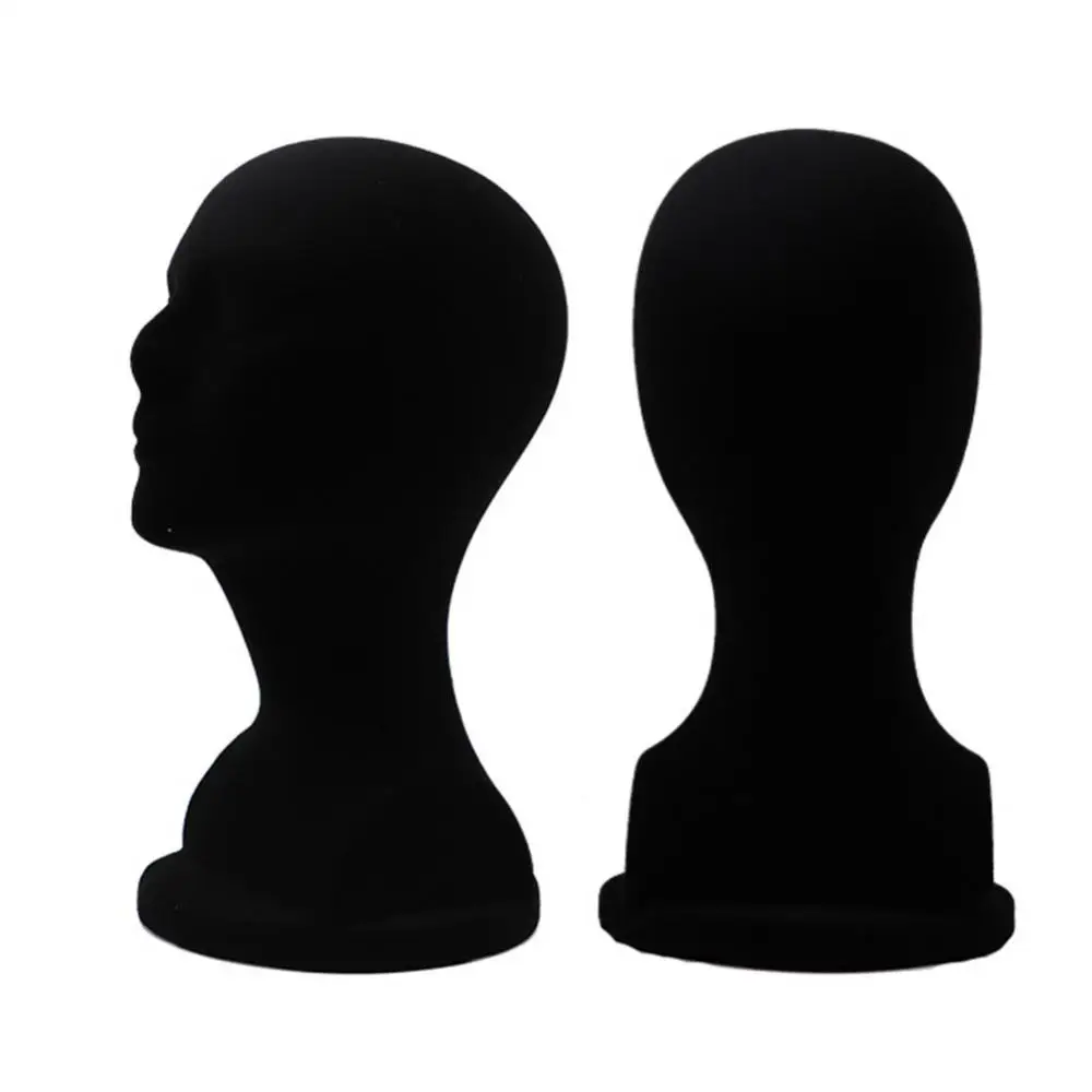 48.5cm Circumference Female Foam Head Mold Wig Hat Headwear Display Model Styling Salon Mannequin Cleanable Wig Glasses Holder