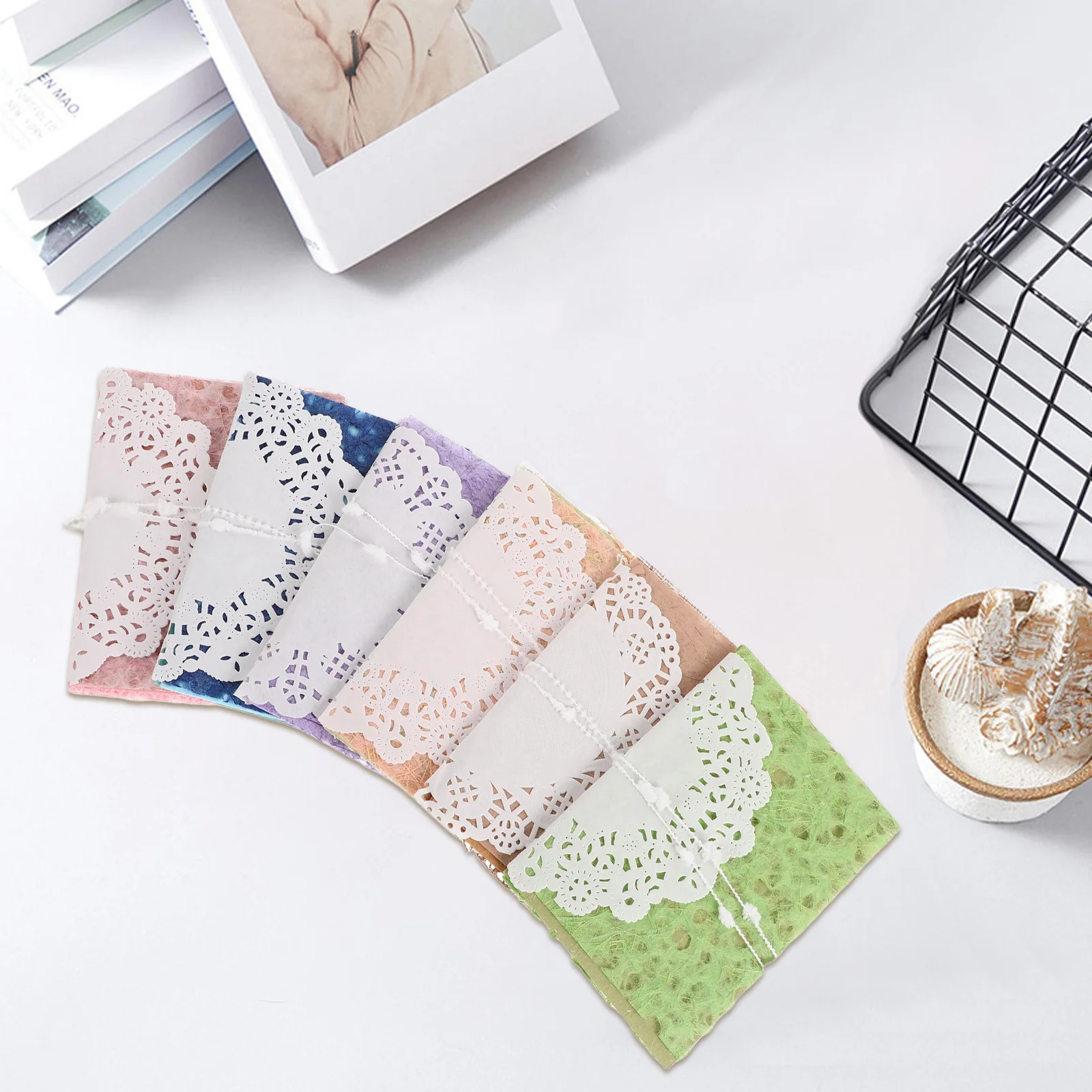 

96Pcs Unique Mixed Material Scrapbook Paper Set Textured Journal Supplies Handmade Card Creative DIY Craft Accessories Collage