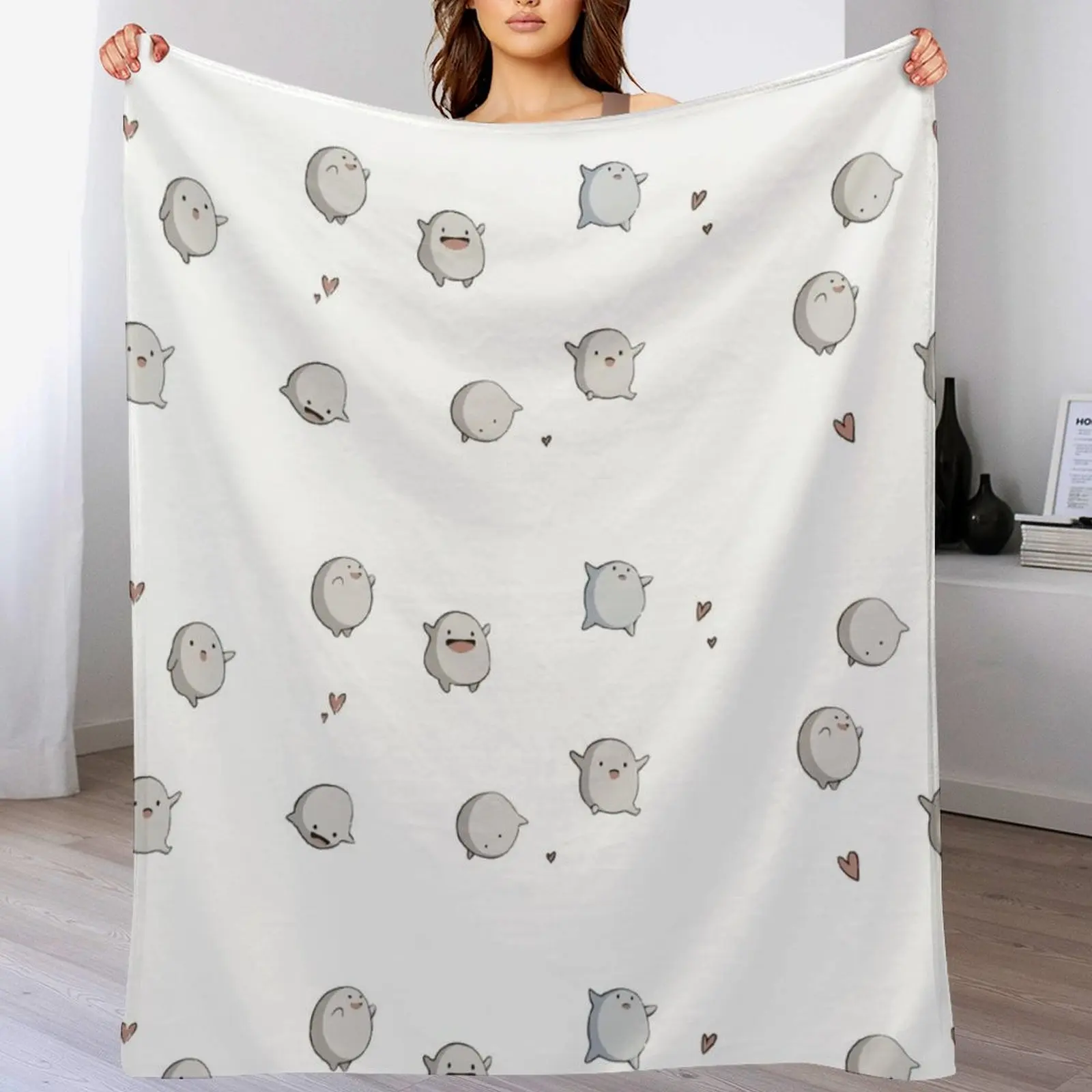 

warawara the boy and the heron Throw Blanket For Baby Flannel Fabric Multi-Purpose Comforter Blankets