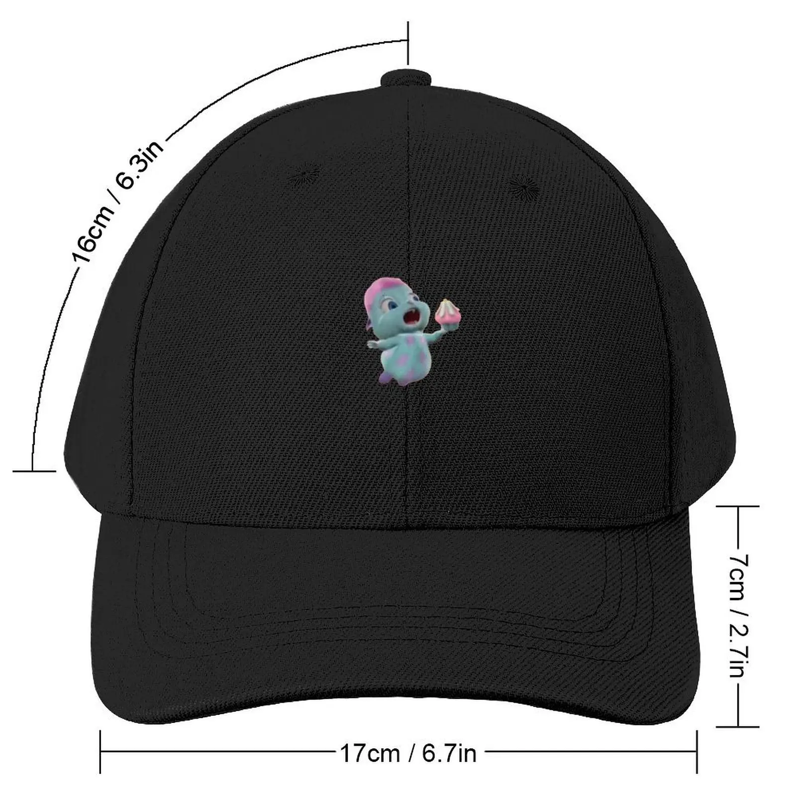 Bibble eating a cupcake Baseball Cap Thermal Visor Military Cap Man Women's 2024 Men's