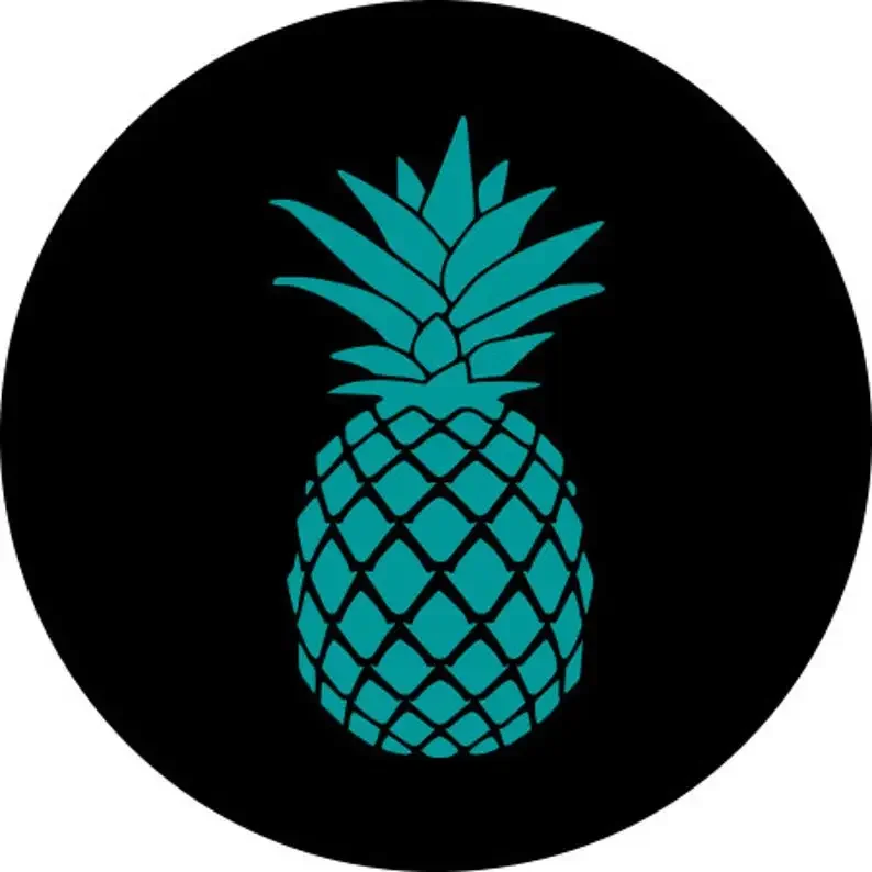 

Pineapple Car tire cover dust waterproof sunscreen suitable for most car parts tire cover