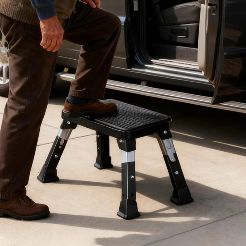 

Складные табуреты-лестницы, портативный табурет-ступенька для легкого автофургона, табурет для альпинизма, нескользящая мобильная кухонная мебель