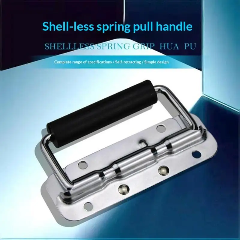 Stainless Steel Spring Loaded Suitcase Handle Prop 1Pcs Rustproof Hardware Part for Luggage Replacement