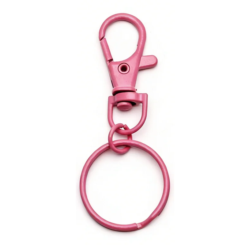 5/10 stücke Bunte Schlüsselring Karabiner Haken Mit Verstellbarer Schnalle Für Die Herstellung Von Schlüsselbund DIY Taschen Puppe Haken Schmuck zubehör – Detail 14