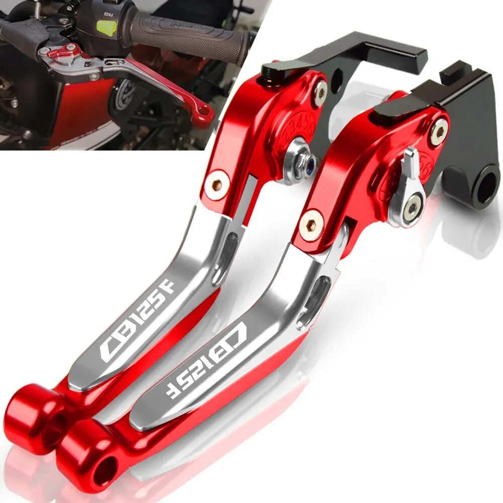 

for Honda CB125F CB 125F 2015 2016 2017 2018 2019 CB125F Motorcycle Adjustable Extendable Brake Clutch Levers Adapter Hhandbar