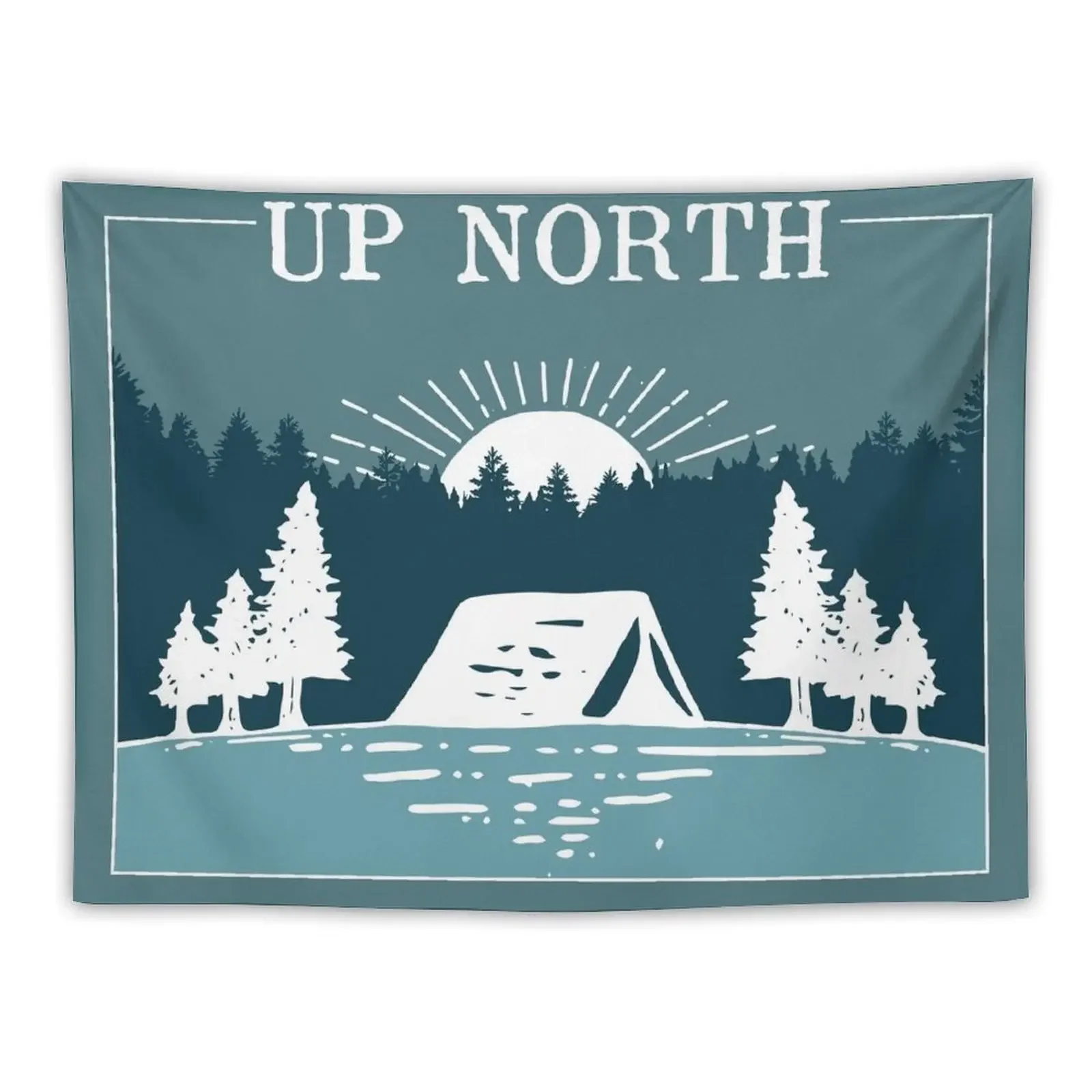 

UP NORTH Tapestry Aesthetic Home Decor Decoration Bedroom Wall Decoration House Decoration Tapestry