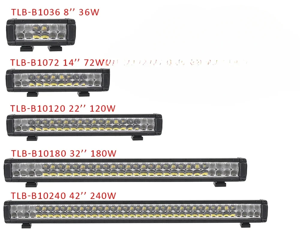 

Totron Series LED Car Lights ATV UTV Waterprroof Dual Row bar led light bars off road lights 4x4