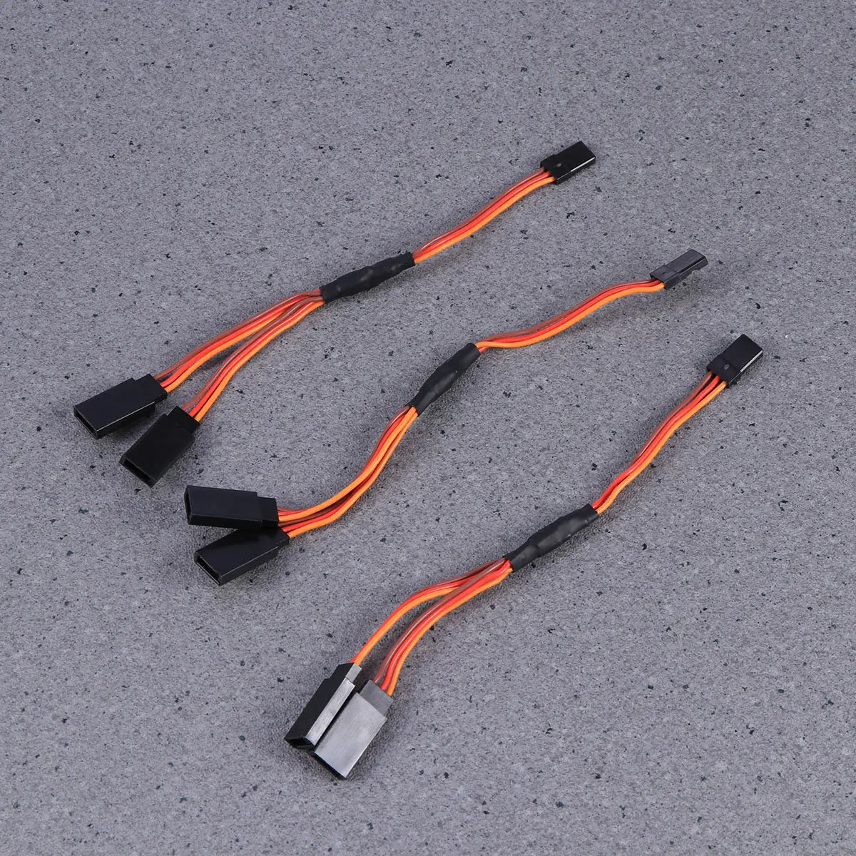 

3Pcs Y Type 30 Core Servo Extension Lead Wire 15Cm Male to Female Cable Rc Car Helicopter Receiver Connection Adapter Plug