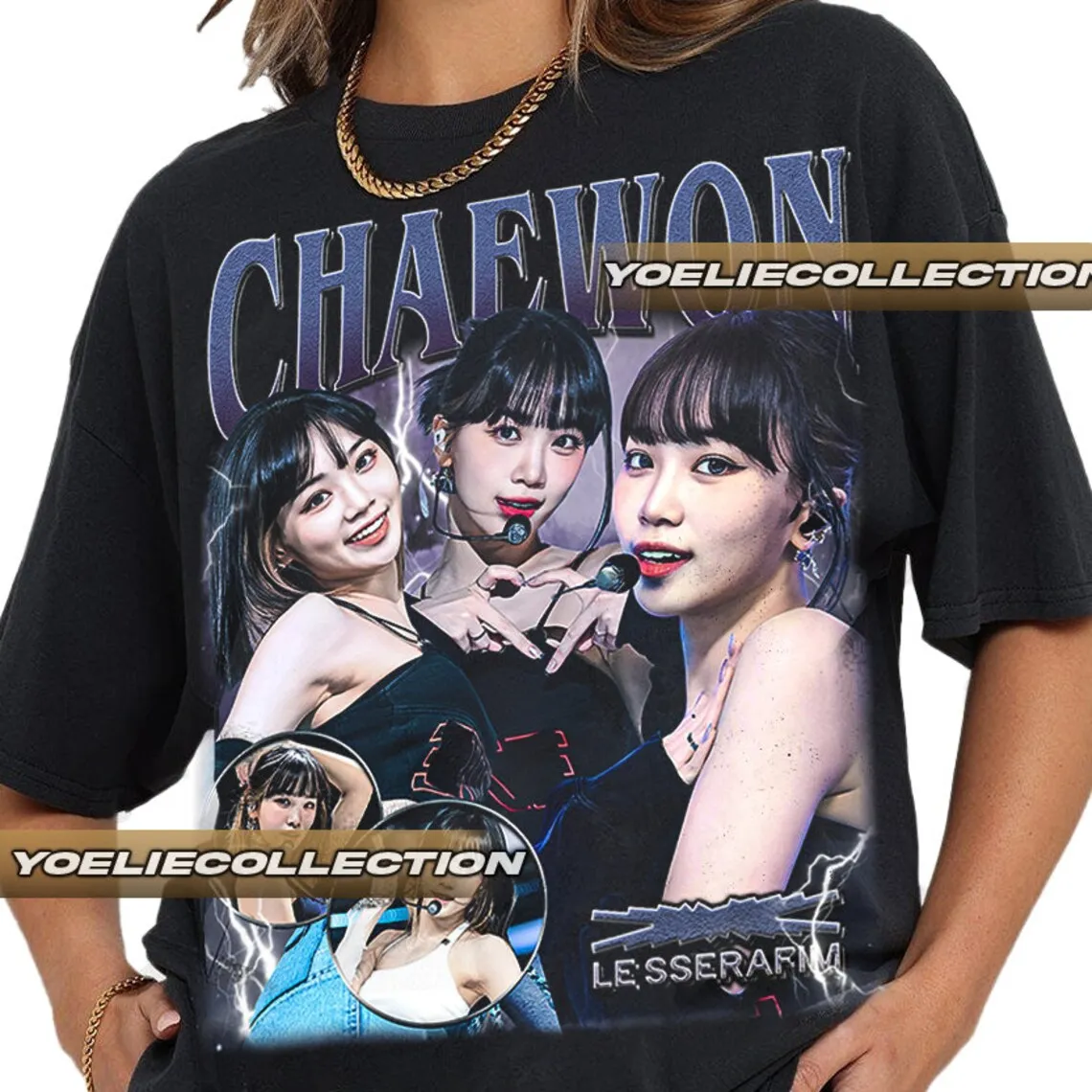 Limited Chaewon Vintage T-ShirtTwice Shirt Gift For Woman and Man Unisex T-Shirt