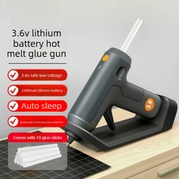 

40W Hot Melt Glue Gun With 7MM Transparent Glue Stick Mini Gun Home Electric Heat Temperature Gun Repair Tool Stick Set portable
