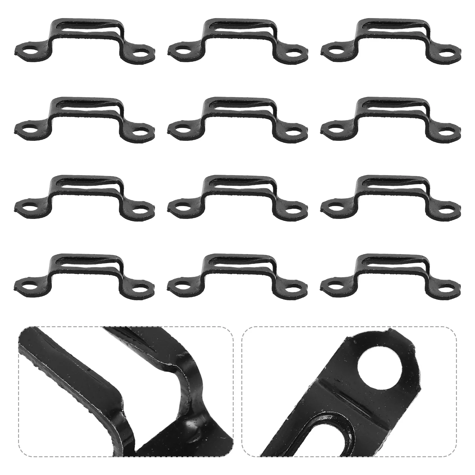 

100Pcs Invisible Furniture Combination Buckle Full-Open Fastener Kit Durable Iron Furniture Connector Hardware