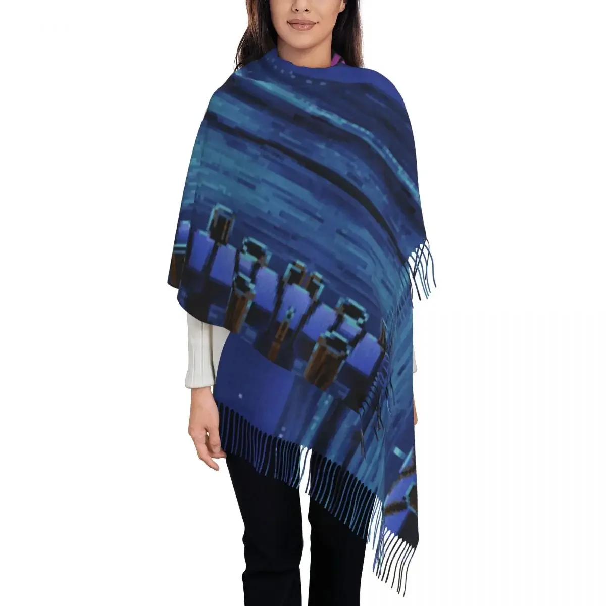 Custom Printed Plunder Scarf Men Women Winter Warm Scarves Video Games Shawl Wrap