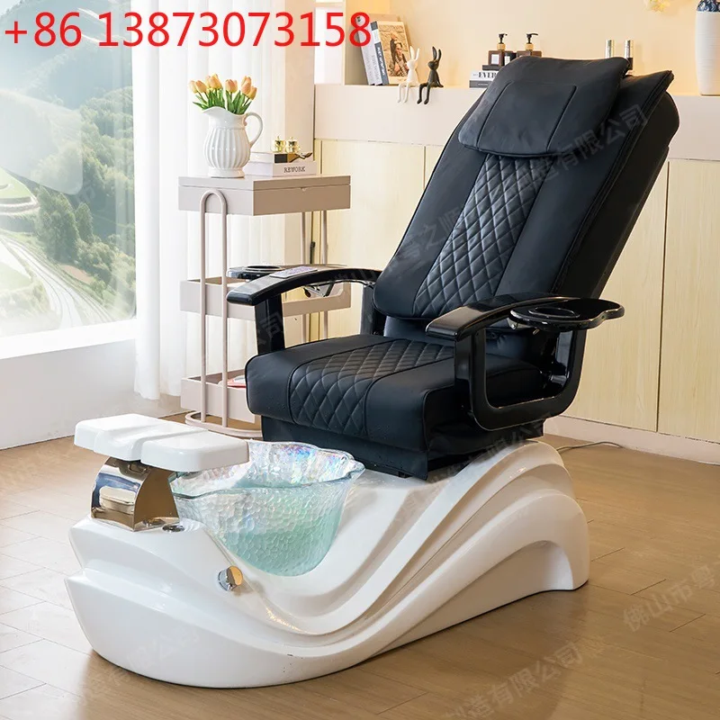

Nail Sofa M02 Foot Bath Electric Foot Therapy Reclining Chair Eyelashes Foot Beauty Salon Special Massage Eyebrow Tattoo Wash