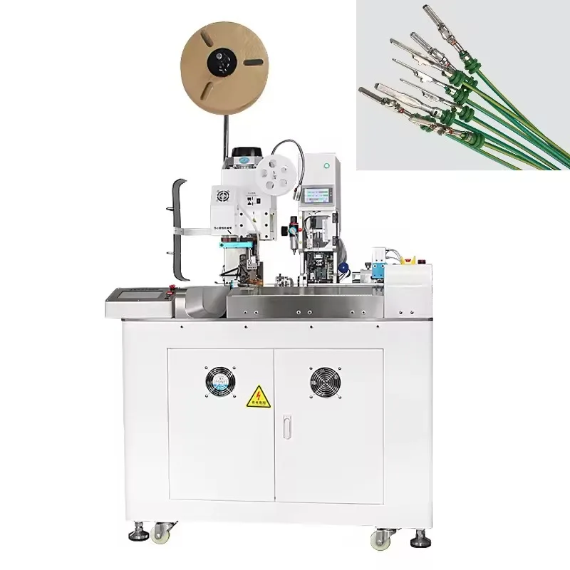 End-Piercing Waterproof Bolt Machine Precision Waterproof Plug Dipping and Terminal Pressing Equipment c