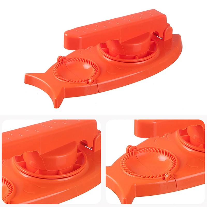 2 In1 Dumpling Maker Mold Machine Kitchen Dumpling Making Tool pasta Skin artefatto premendo Molder Wrapper Presser gadget Bake