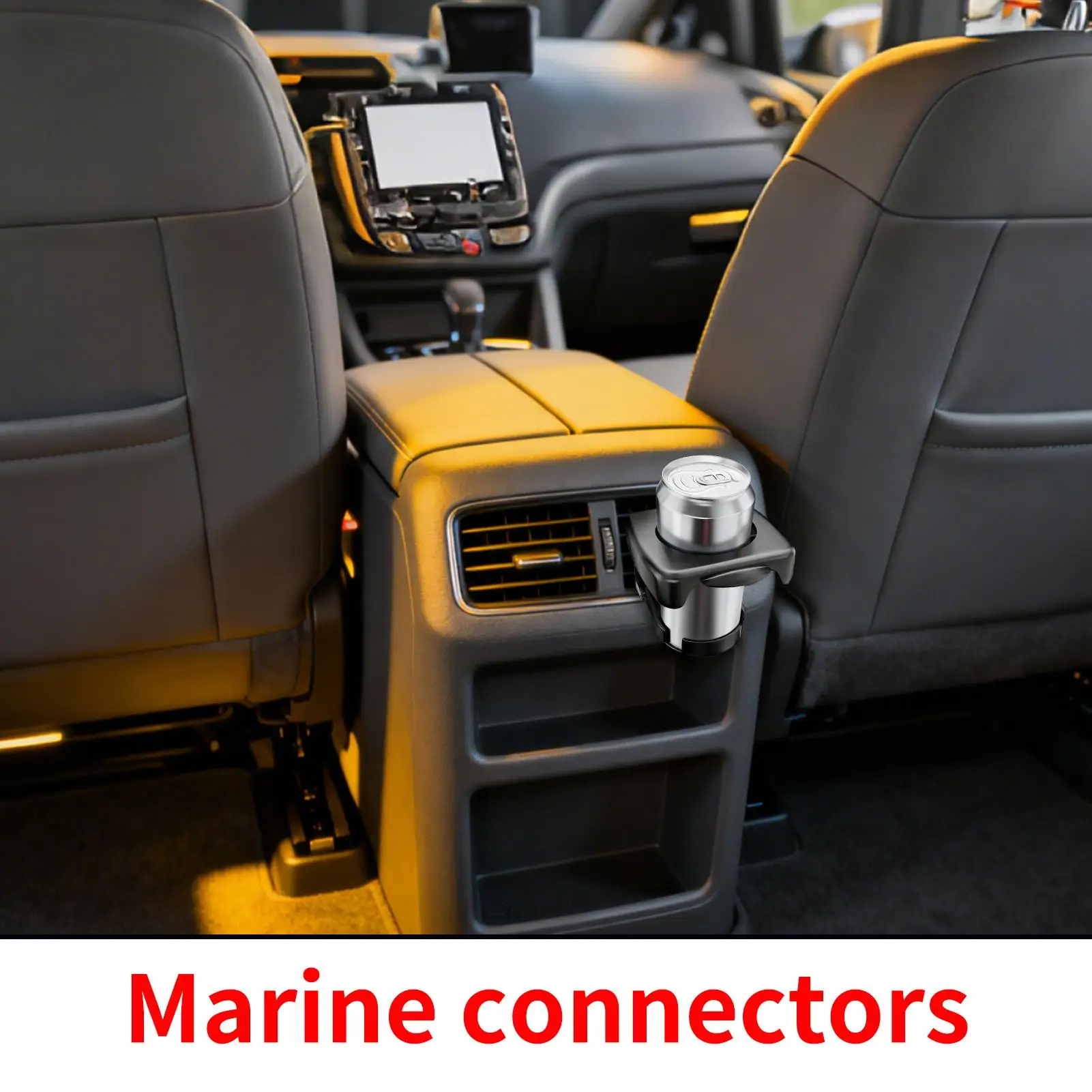 

Автомобильный держатель для вентиляционного отверстия, компактный органайзер, автомобильный держатель для чашки, органайзер для ежедневных поездок, вождения, школы, работы, путешествий, кемпинга