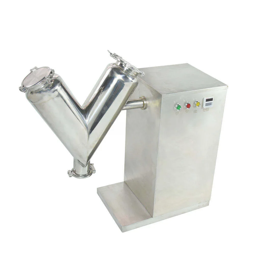 

Powder Mixer Granular Mix V Type Blender Mixers Machine