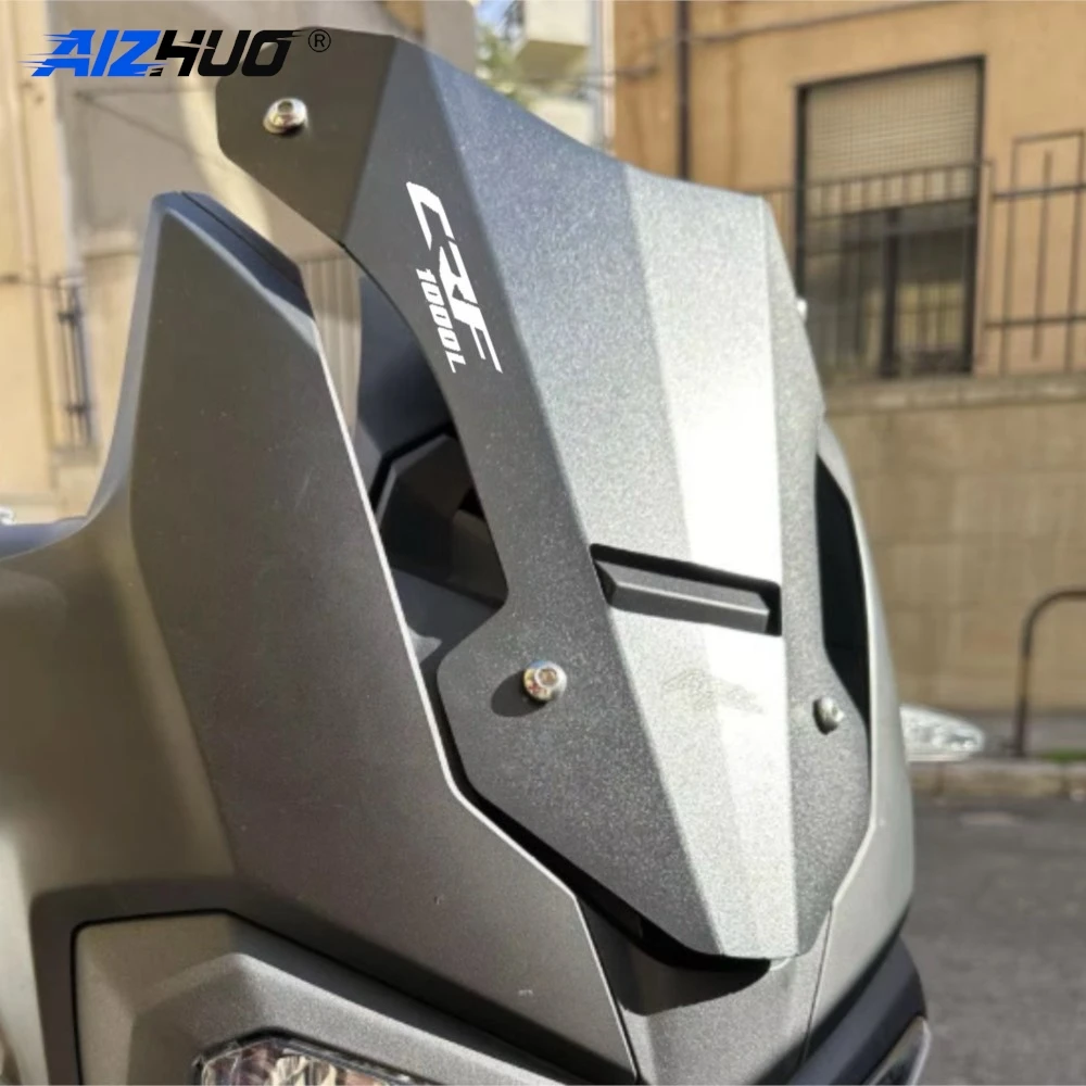 WindScreen Windshield FOR HONDA CRF 1000 L CRF1000L CRF 1000L AfricaTwin 1000 2016 2017 2018 2019 Motorcycle CNC Wind Deflectors