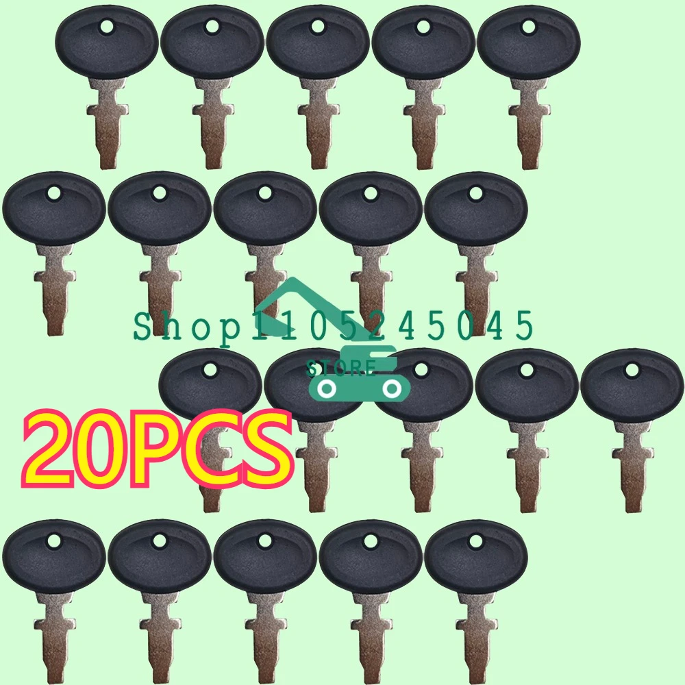 

20PCS TX10998 Brand New Ignition Switch Keys for Long Tractor 260 350 2360 Fiat 1000
