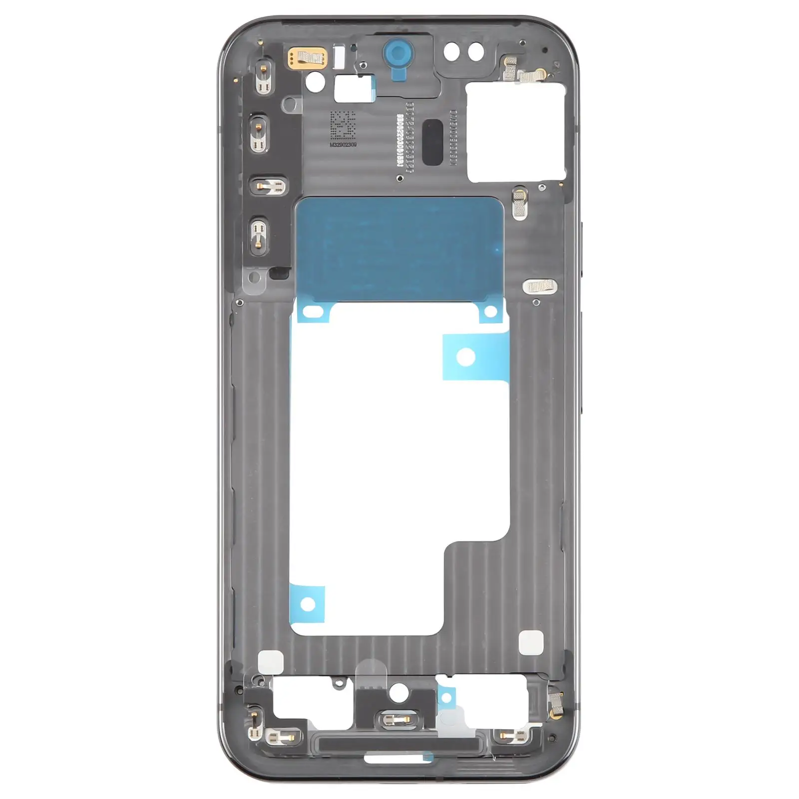 Repair Middle Frame For Google Pixel 9 Pro XL 6.8'' Phone Frame Bezel Plate Replacement Part