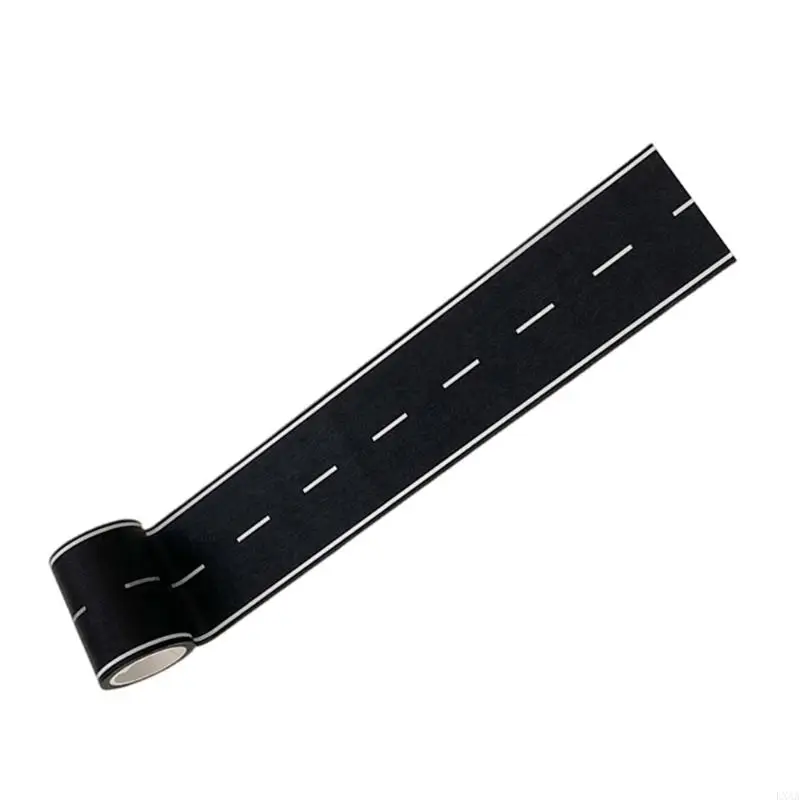 LXAA ROAD TRACK TAPE 50 MMMX5M Racetrack Sticker Tape for Journal Planner Photo Frame Frame Scrapbooking Background Tape for