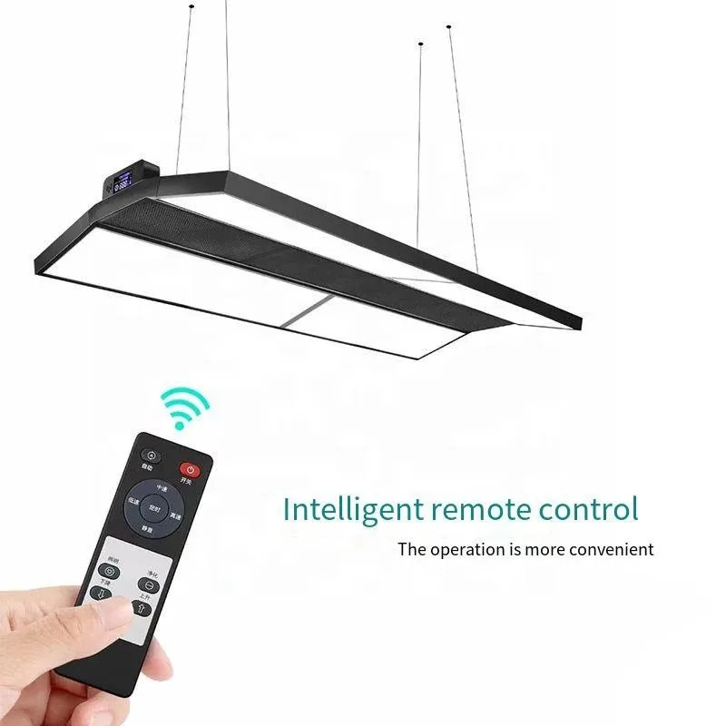 Smart Billiards Purification Lamp 380W High Bright Shadowless with Infrared Remote Control Led Chandelier Light