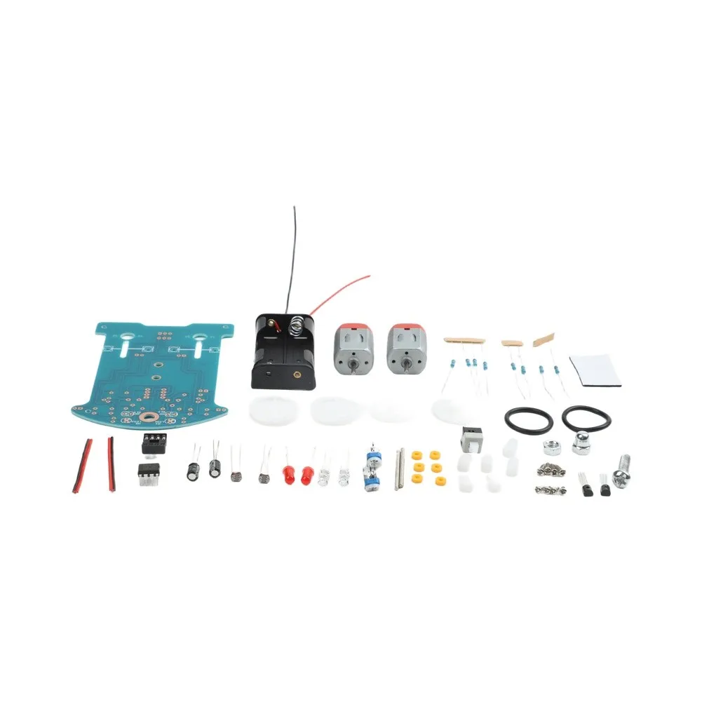 Education-Focused Intelligent Car Kit Supporting Multiple Projects Including Line Tracking and Obstacle Avoidance