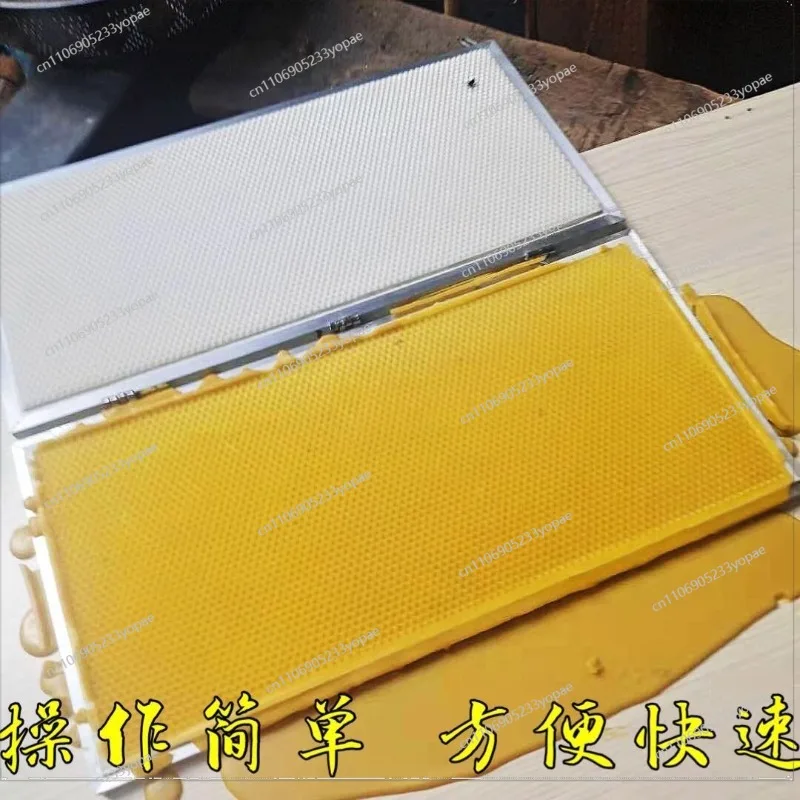 لقالب قاعدة العش في نحلة شمع العسل النقي عش قاعدة ورقة آلة الأسطوانة الملك النحل المستعمرة أداة خلية النحل