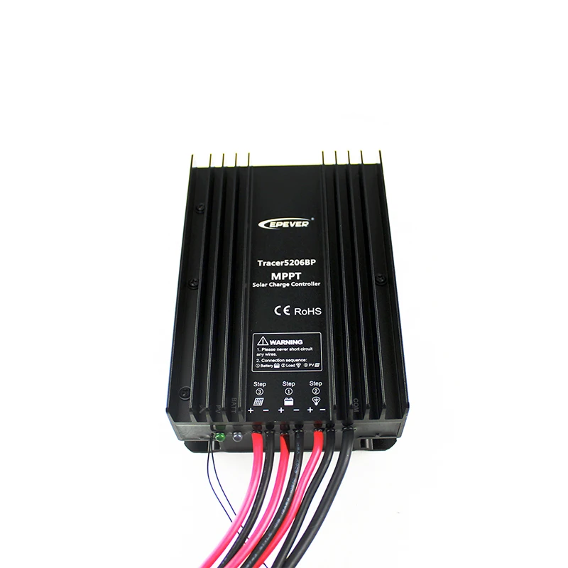 EPEVER Tracer5206BP MPPT Solar Charge Controller – 20A/30A Auto-Detect 12V/24V with Multi-Safety Protection