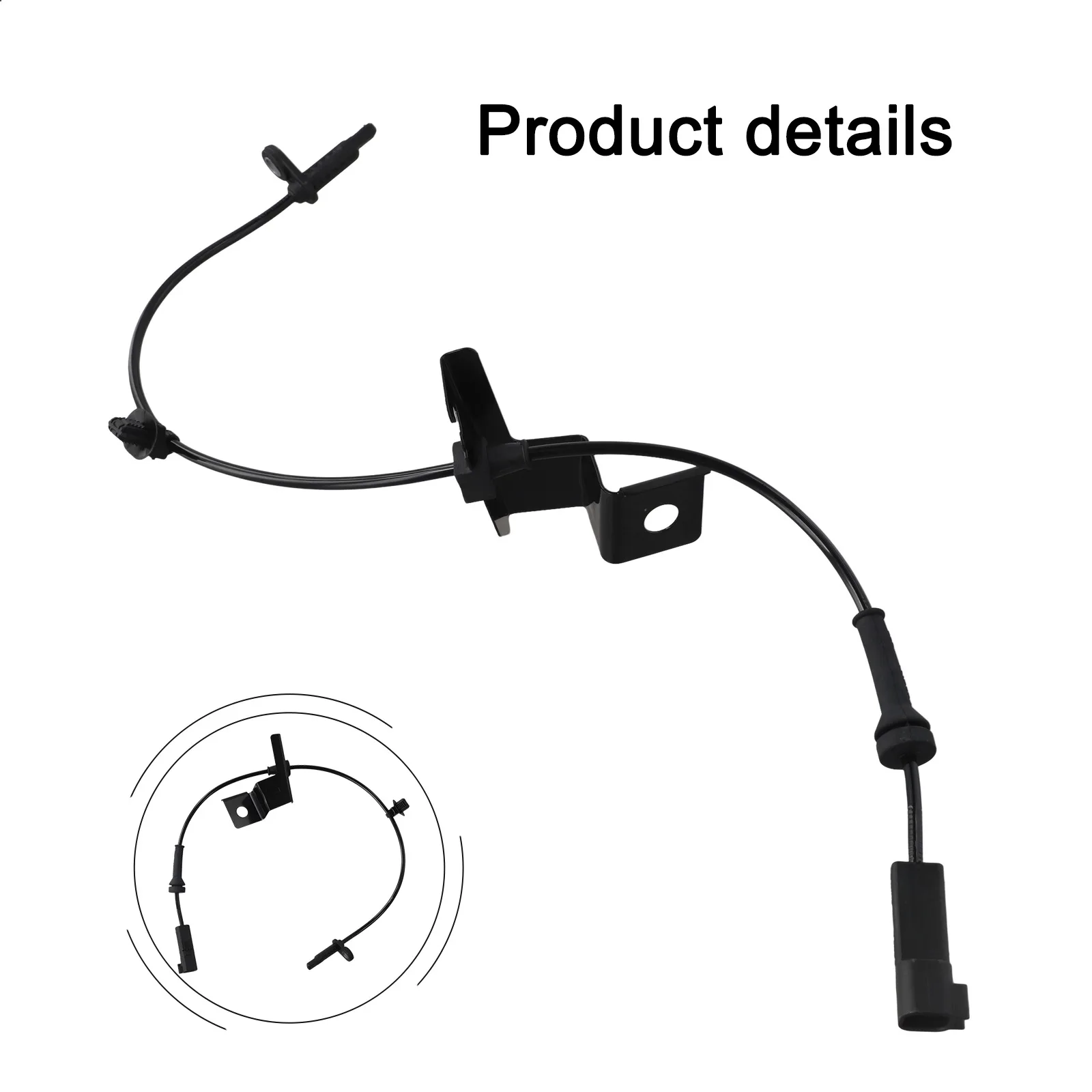 

Front Left Right ABS Sensor 1 Piece High Universality Fitment OE Part Numbers Plastic And Metal Vehicle Placement Front