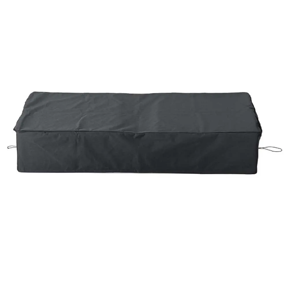 Dustproof Cover 211*76*30cm 420D Furniture Cover Long-lasting Protection Shrink Strap Spacious Design Furniture Cover