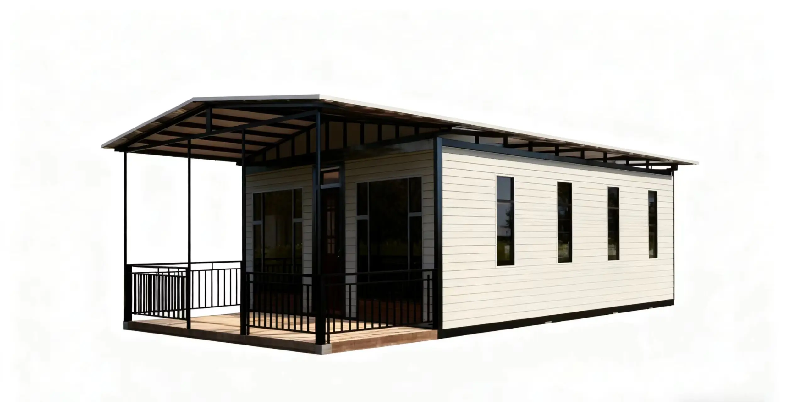 إيداع منزل قابل للطي مزدوج الجناح عالي الجودة مصنوع حسب الطلب؛ منزل حاوية قابل للتوسيع