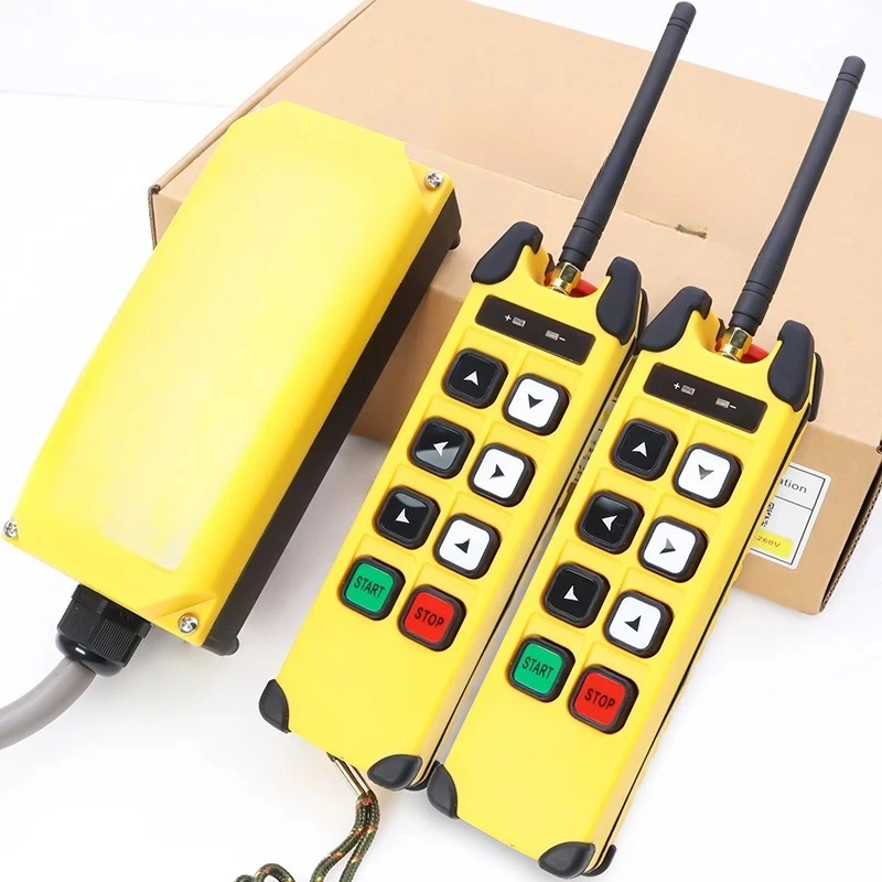 Crane remote control 3000 meters long distance with 2 transmitters 1 receiver industrial general-purpose intelligent wireless
