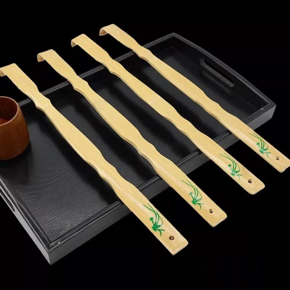 New Durable Massager Back Scratcher Multistyles Bamboo Backscratcher Wooden Scratching 41.5~46.5cm Wooden Body Roller Stick