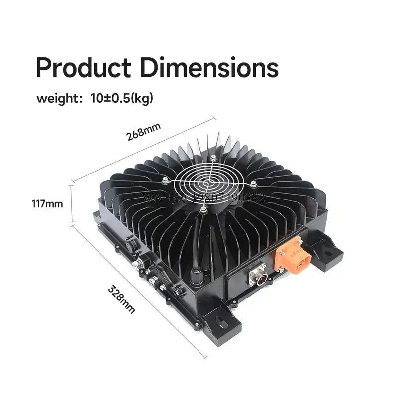 wmwmnu for EONDRIVE 2KW DC-DC Converter with Air Cooling for Hydroelectric Equipment Brand New