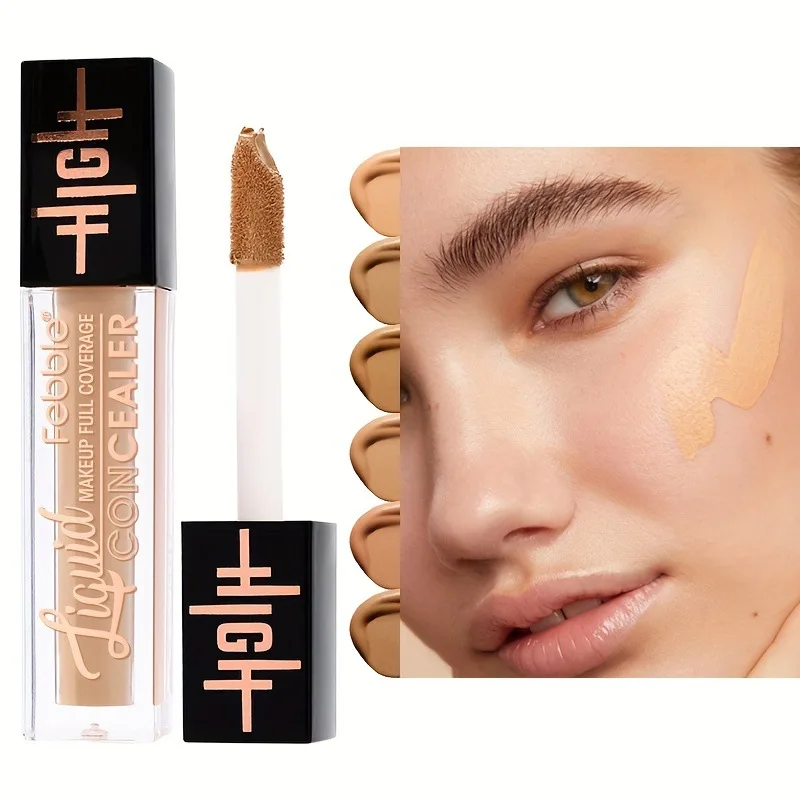 6 Kleuren Hoge Dekking Concealer Corrector Gezicht Make-Up Foundation Crème Bedekken Acne Vlekken Donkere Kringen Hydraterende Basis Cosmetisch