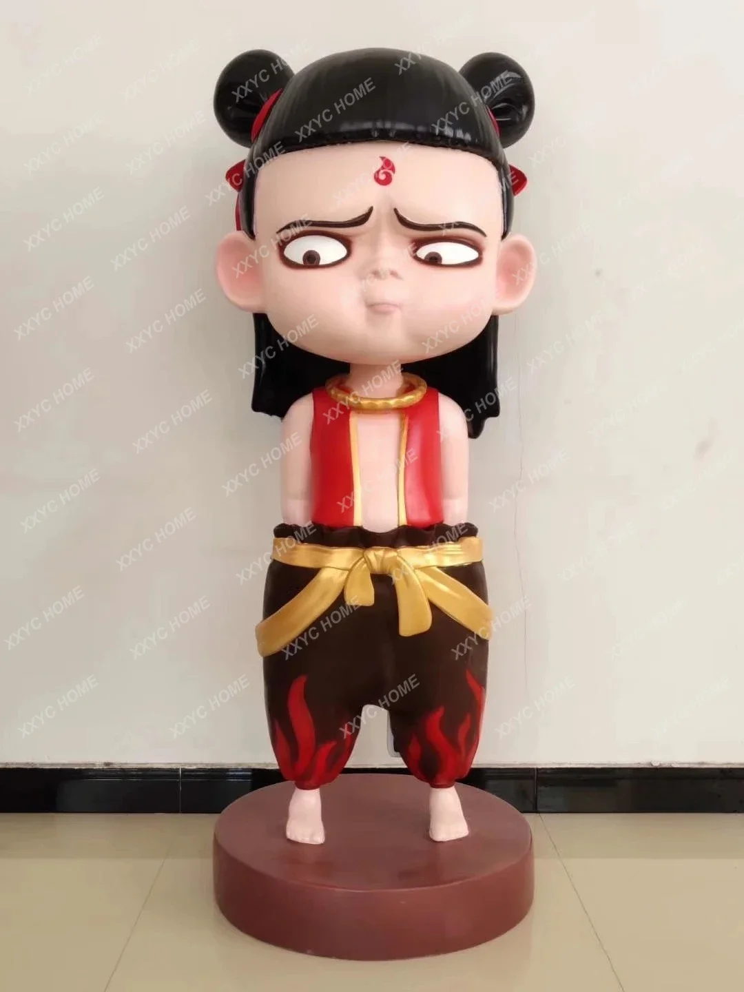 

JJFRP Shopping Mall Scenic Sculpture Large Floor Ornament