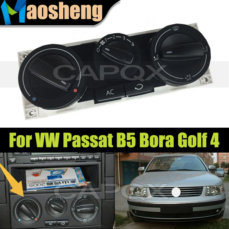 

Car Air Conditioning Control Panel 1J0820045F For VW Passat B5 Bora Golf 4 MK4 1998 1999 2000 2001 2002 2003 2004