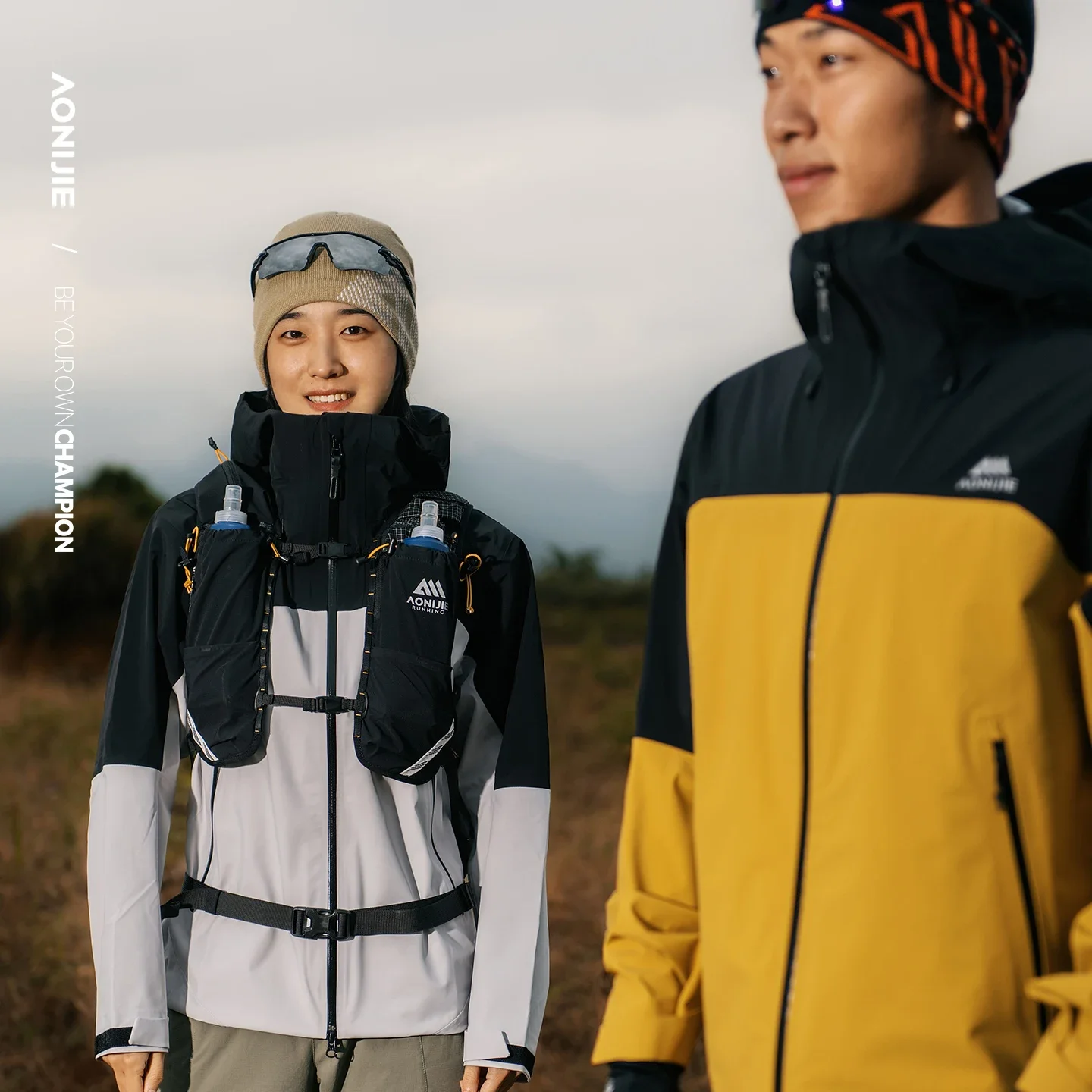 Aonijie Outdoor Jackets Hard Shell Windproof and Waterproof Fashionable Camping Fishing Sports Versatile Casual Jacket