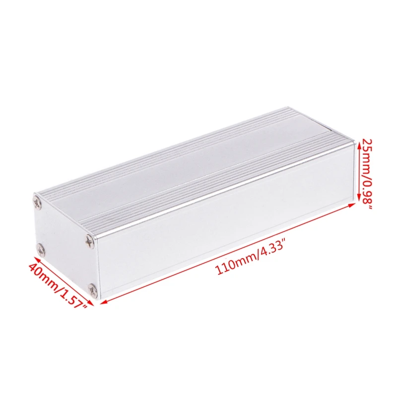 Aluminum Project Box Enclosure for Case Electronic DIY Instrument for Case 80x40 Dropshipping