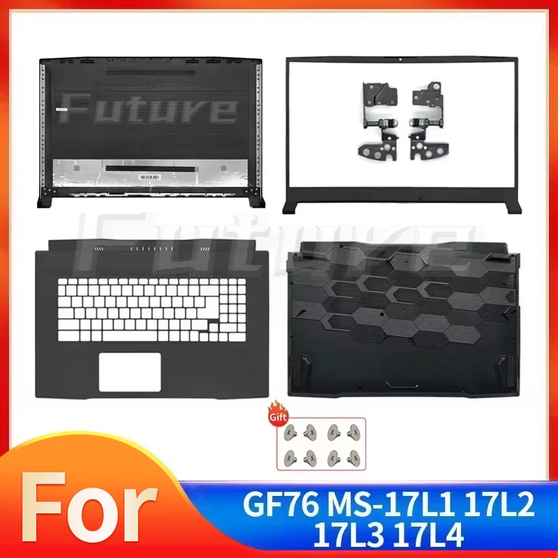 

Аксессуары для ноутбуков Katana GF76 MS-17L1 MS-17L2 MS-17L3 MS-17L4, задняя крышка ЖК-дисплея/передняя панель/подставка для рук/нижняя крышка ноутбука