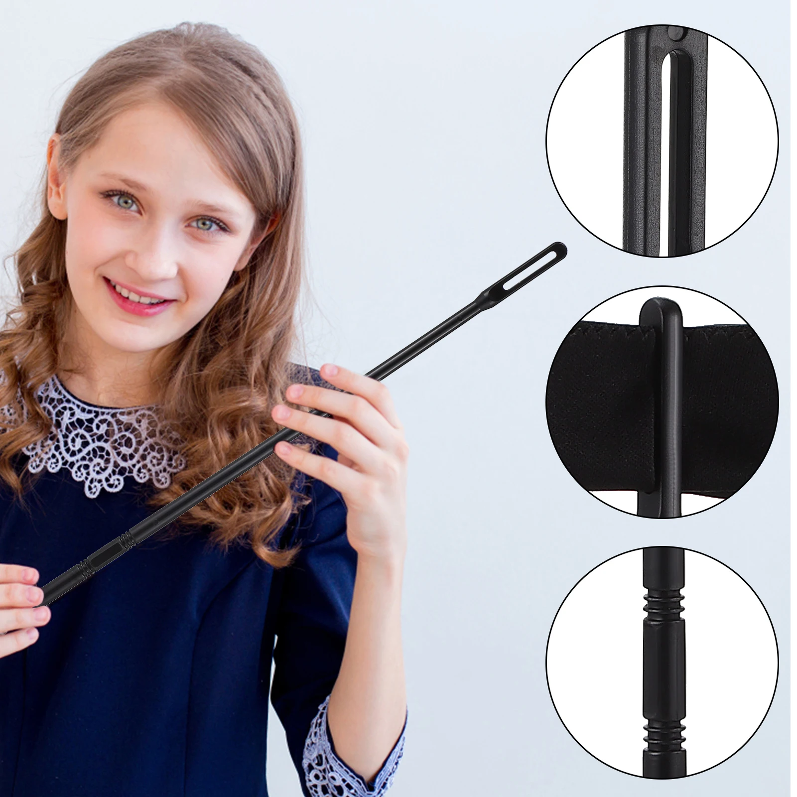 

1 set 1 Set Kit Rods Cloths Maintenance Tool Easy Use Beginner Expert Flute Cleaning Rod Cloth Combination Instrument Cleaning