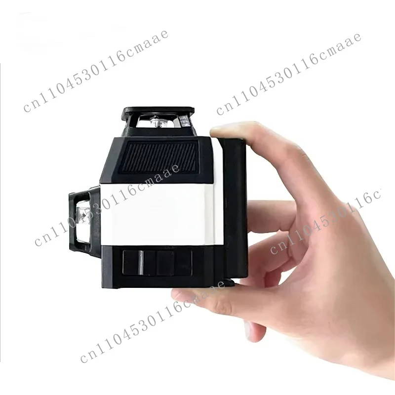 Miniature rotating high-precision green light rotation 360 cross-line self-leveling 3D 12-line laser level for buildings