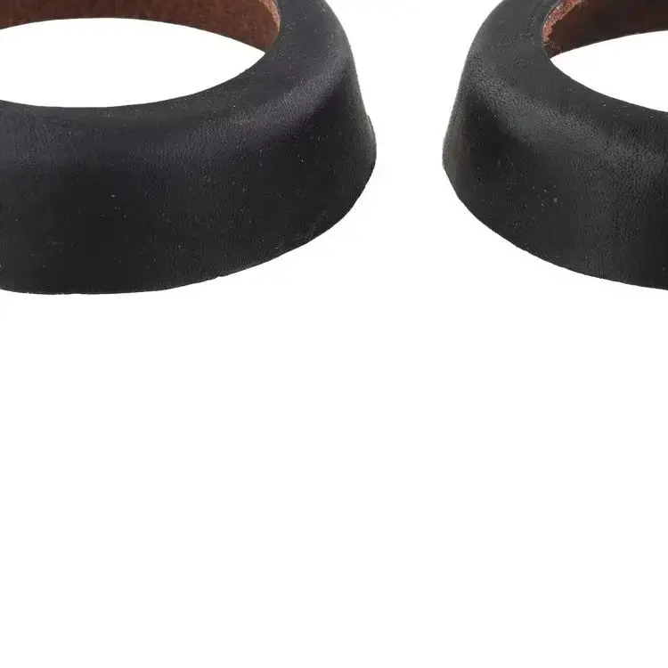 Leather Cuff Handle For Piston Sleeve For Model 75 Swing Water Replacement Parts Black Cowhide Sealing For Ring