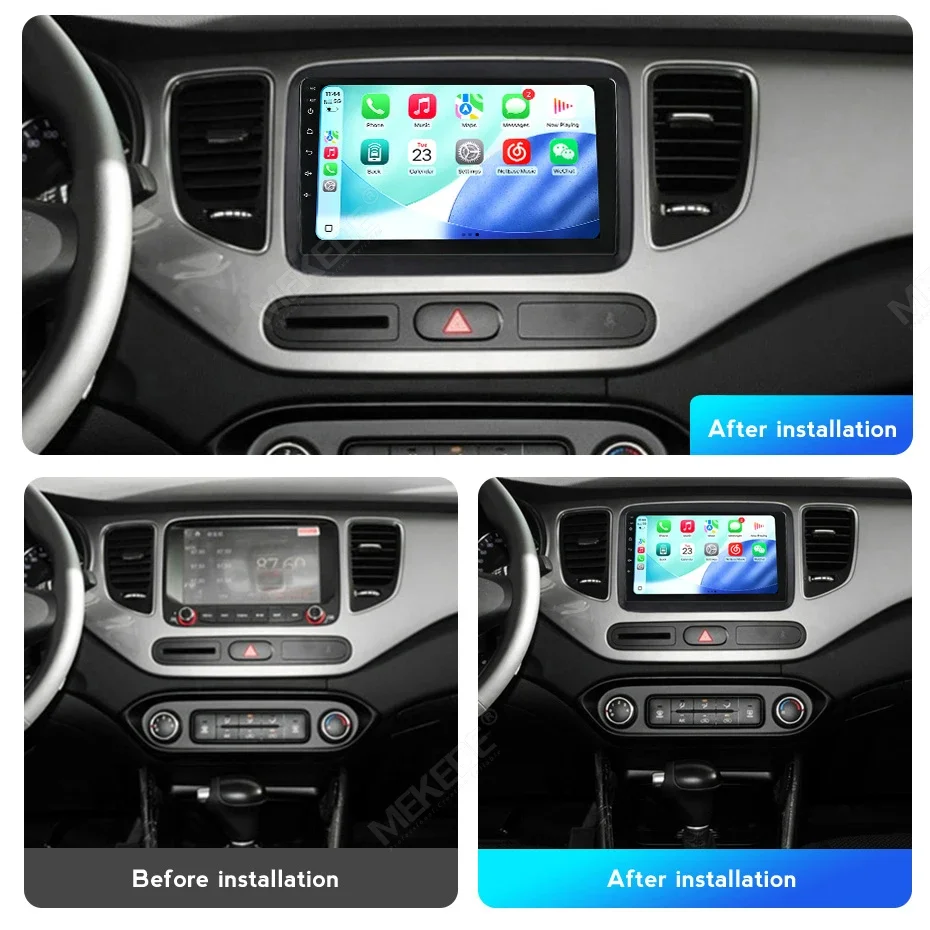 Linux System Car Radio Stereo For KIA Carens 2013-2018 IPS 1280*720 Wireless Carplay Android auto AHD FM RDS Multimedia Player