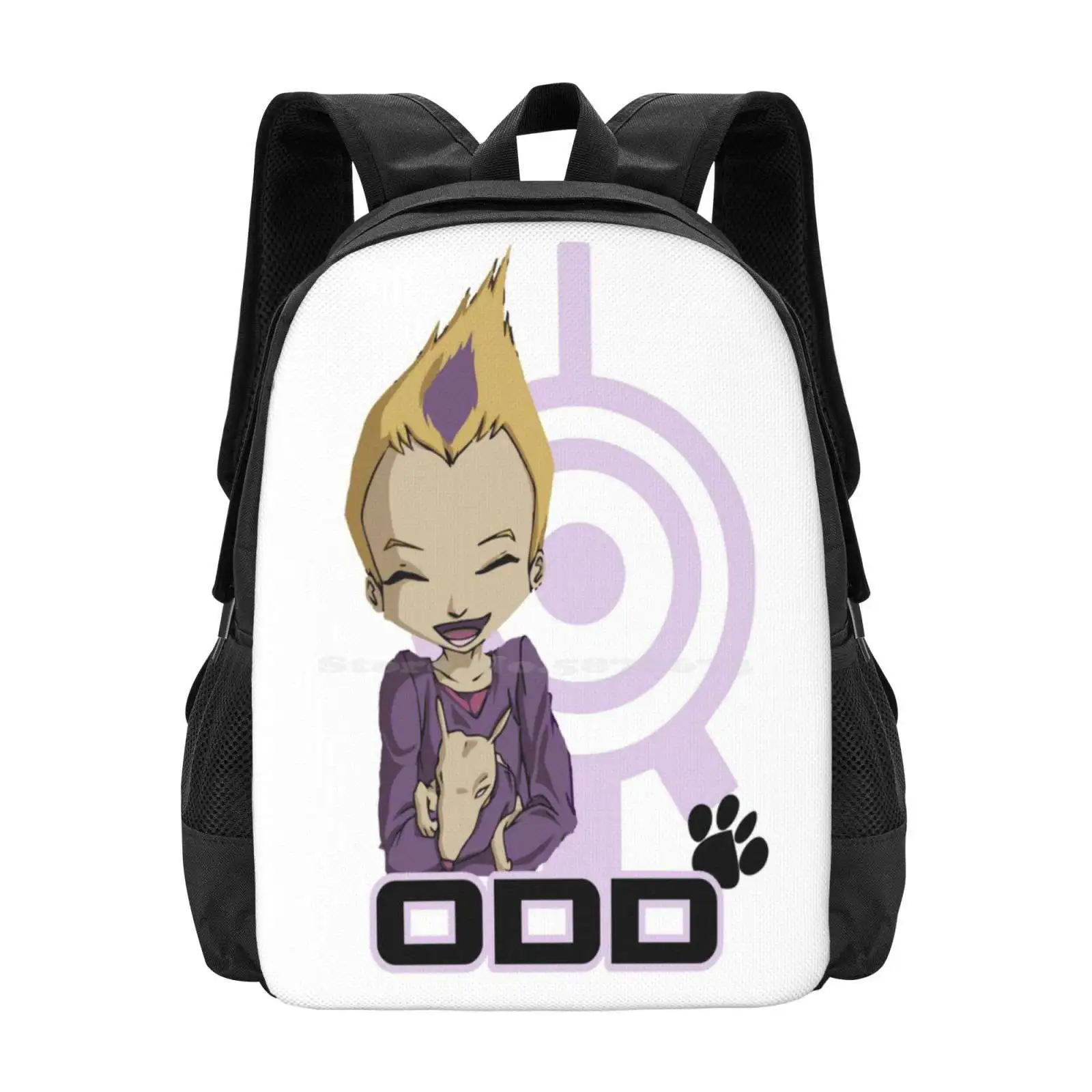 

Odd Hot Sale Schoolbag Backpack Fashion Bags Odd Code Lyoko Xana Kiwi